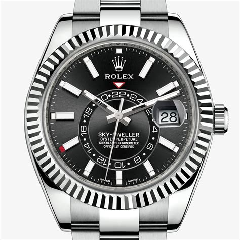 rolex sky dweller grey dial